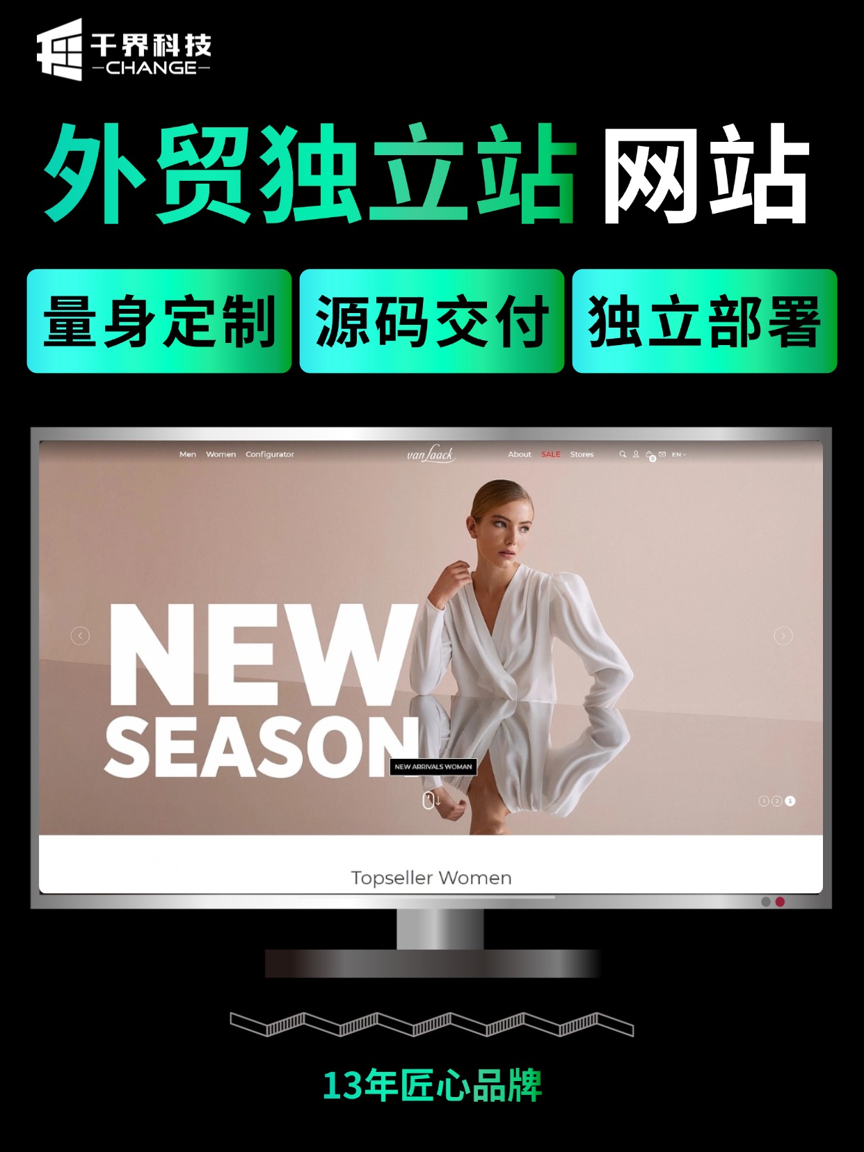 外贸独立站网站 &middot; 跨境品牌站