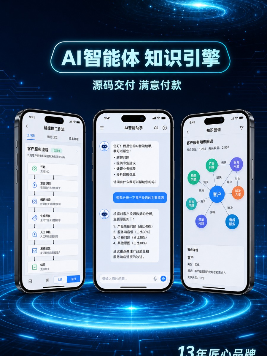 AI 大模型应用 &middot; 智能体 & 知识引擎