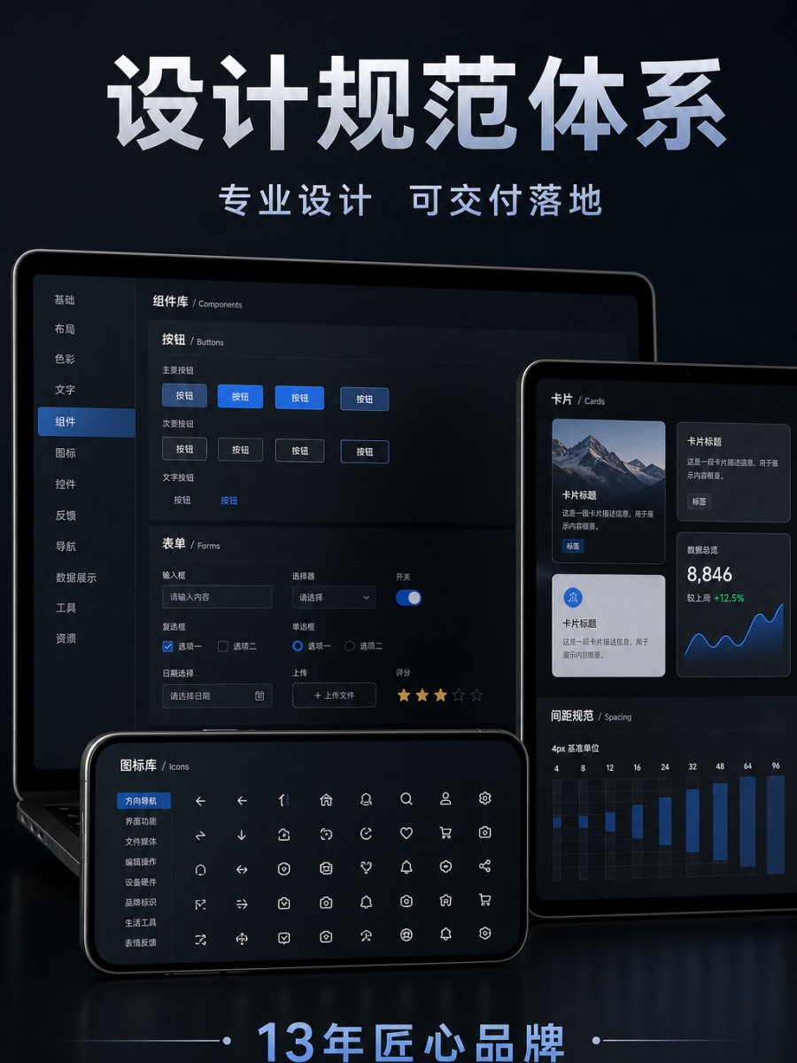 设计规范体系 &middot; 组件化落地