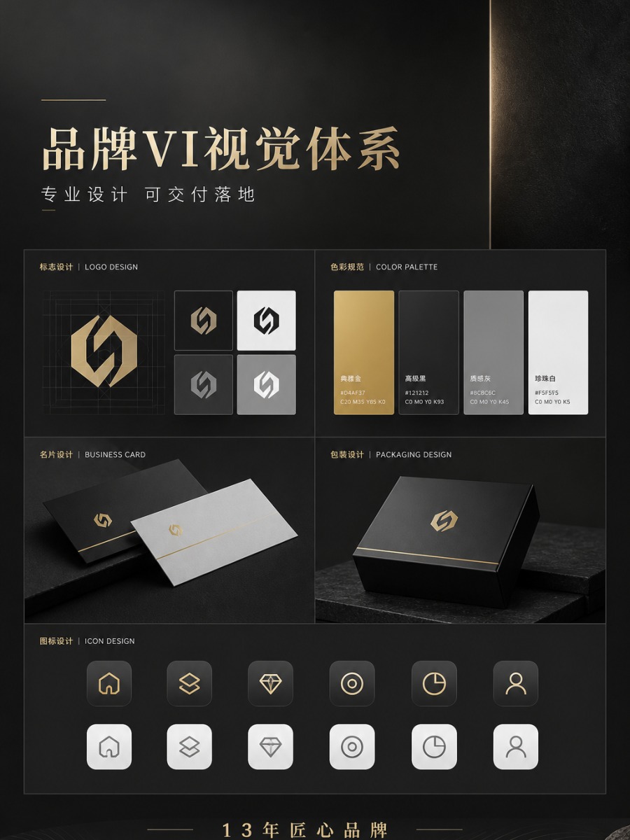品牌 VI 视觉体系 &middot; 识别统一升级