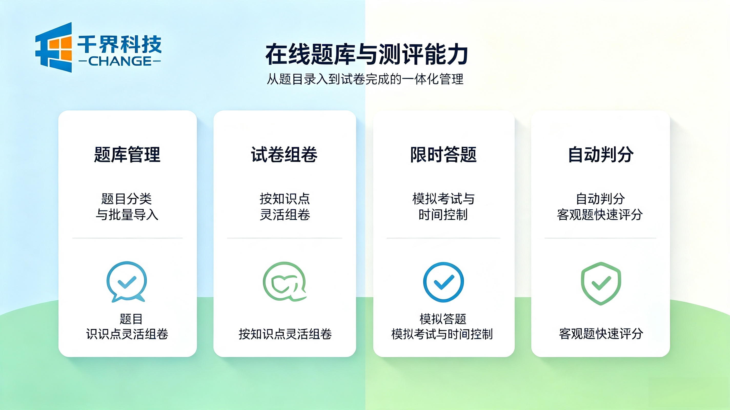 线上测试答题考试小程序