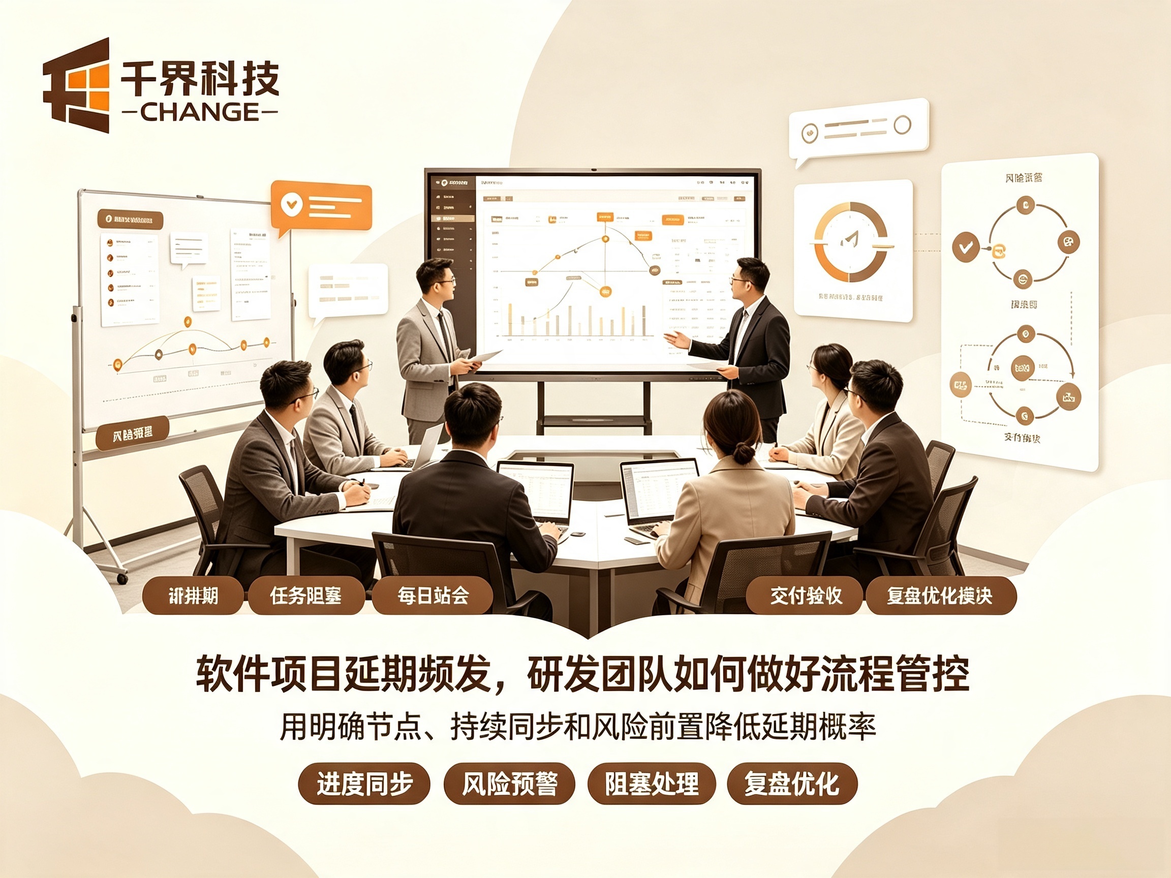 软件项目延期频发｜研发团队流程管控与进度保障方案