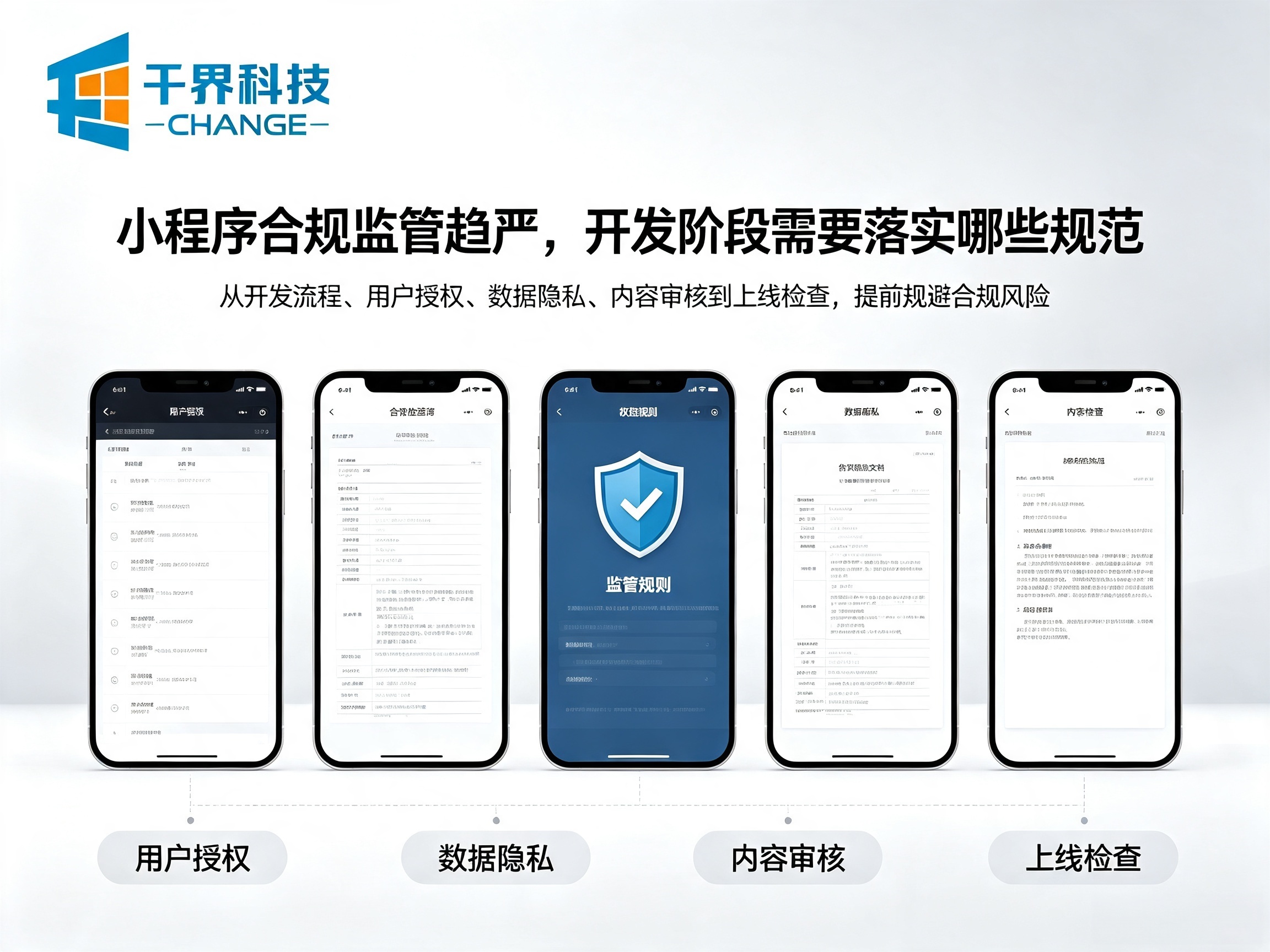 小程序合规监管趋严，开发阶段需要落实哪些规范 ？| 千界科技