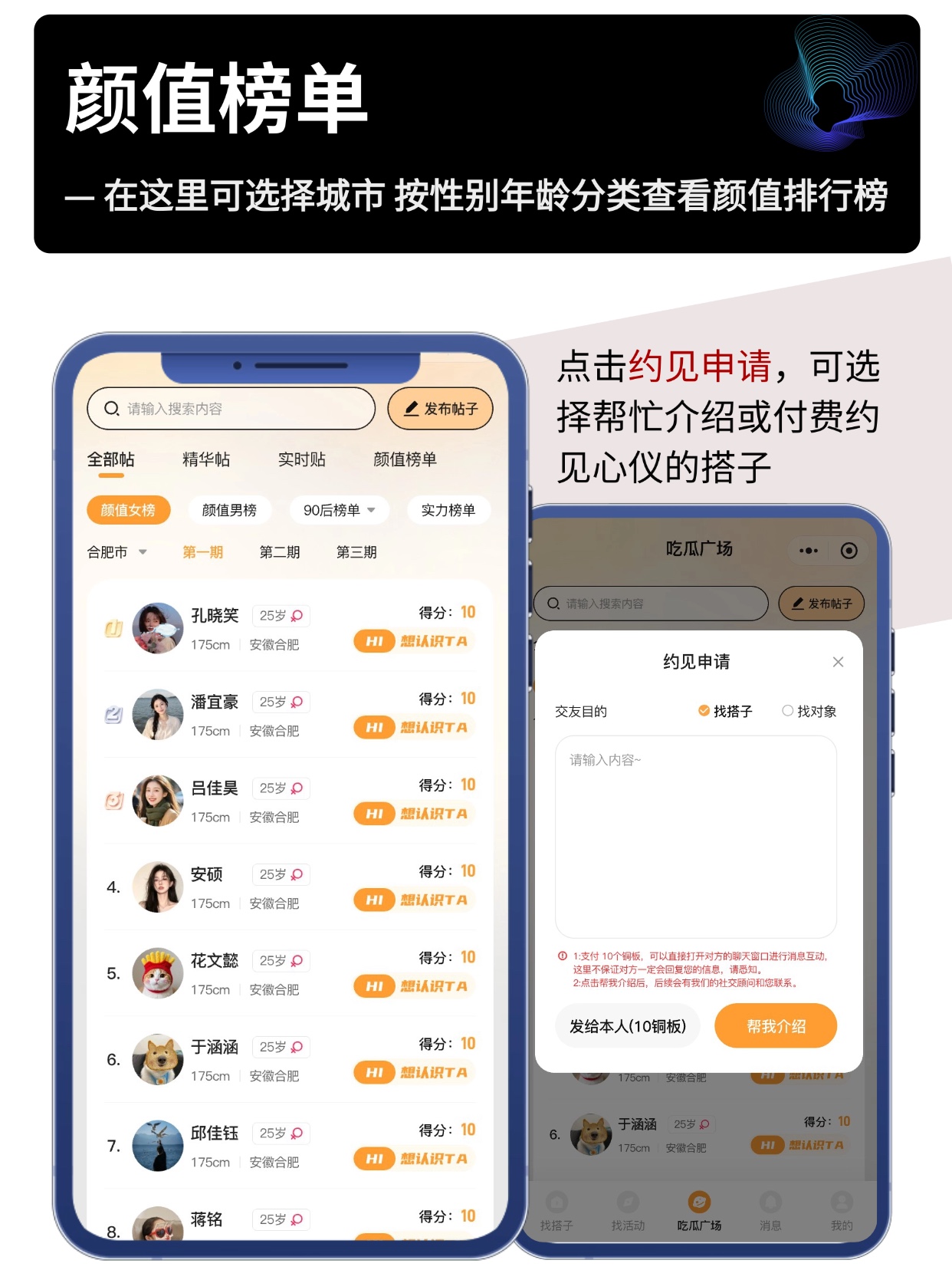 颜值榜单