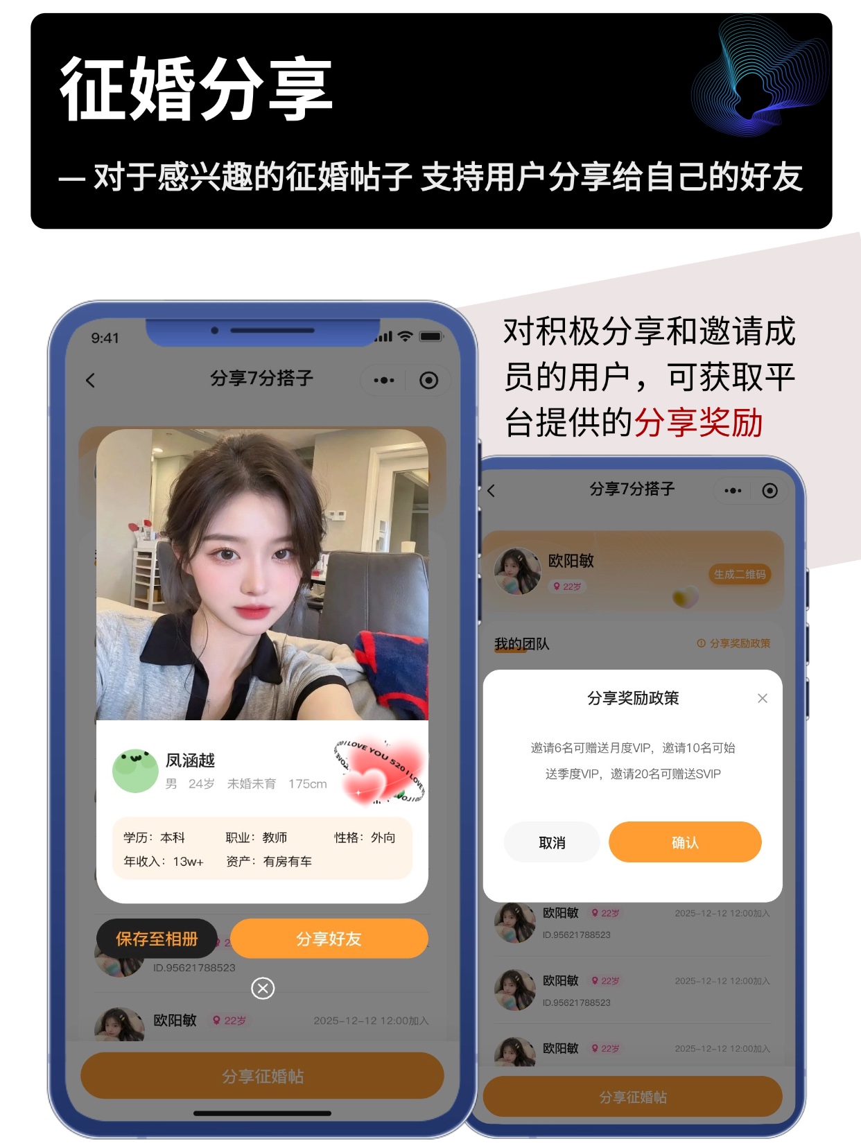 征婚分享