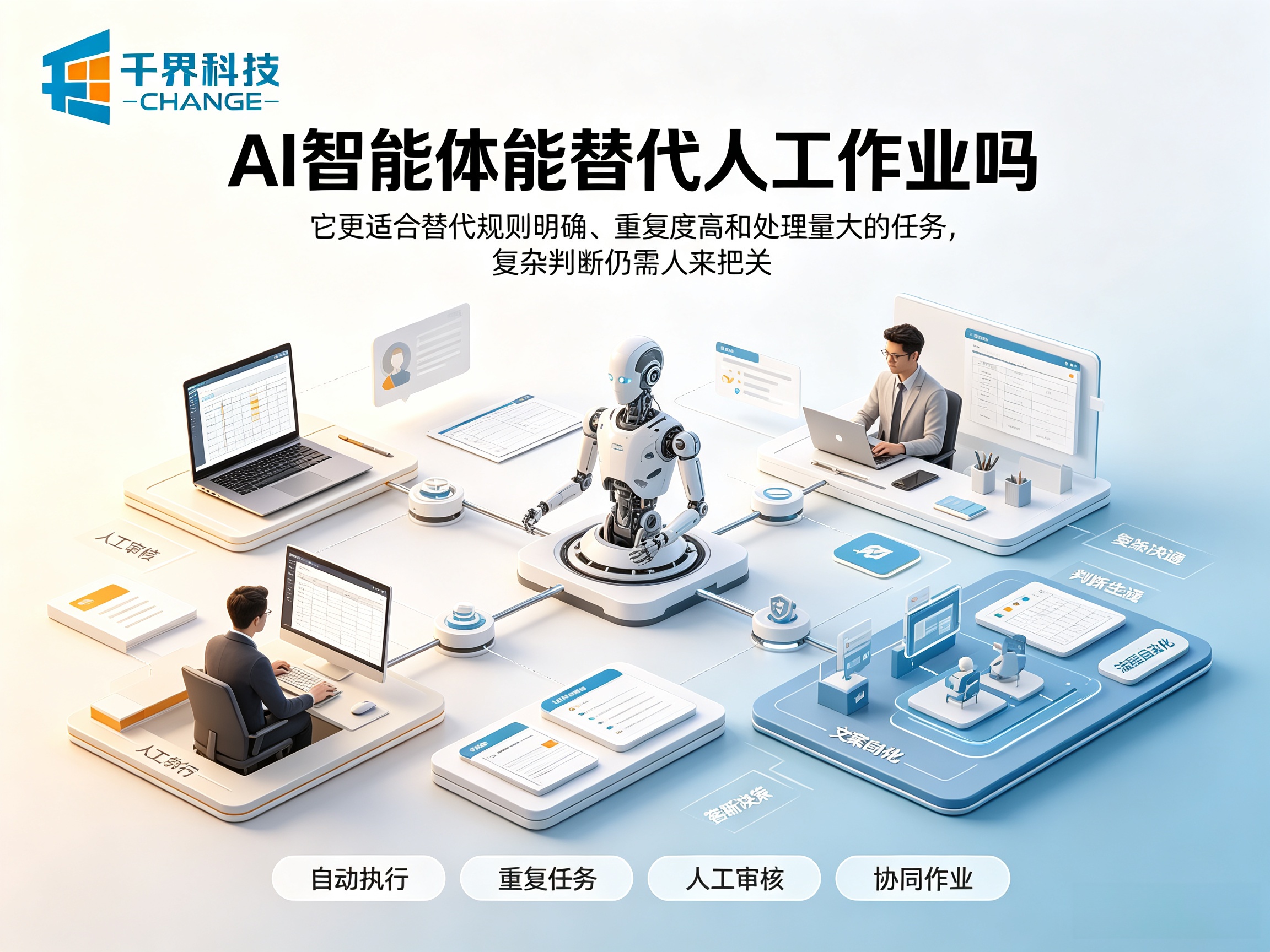 AI 智能体能替代人工作业吗？能力边界、适用场景与行业真相