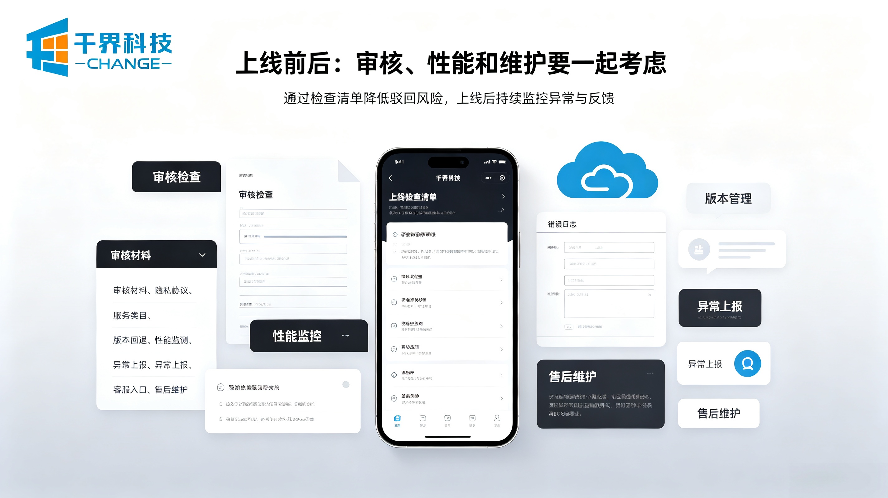 小程序开发上线前后需要注意的问题