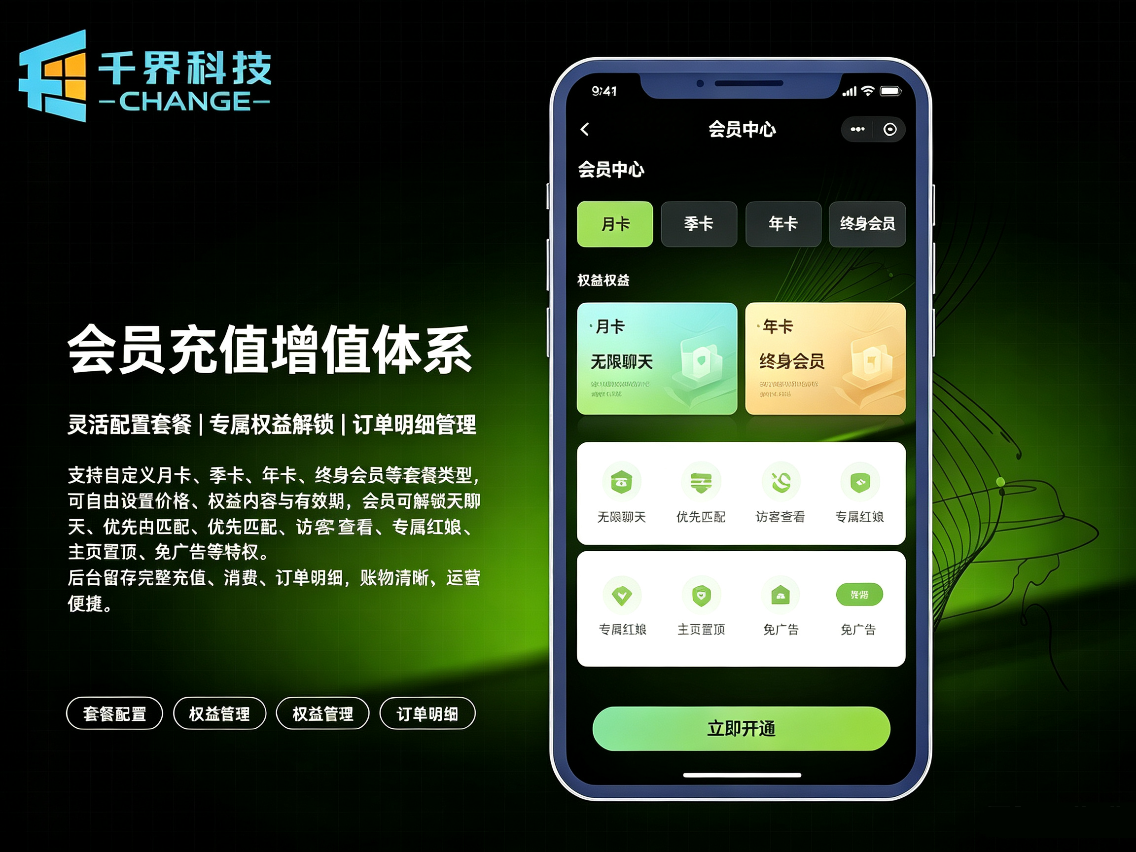 会员充值增值体系