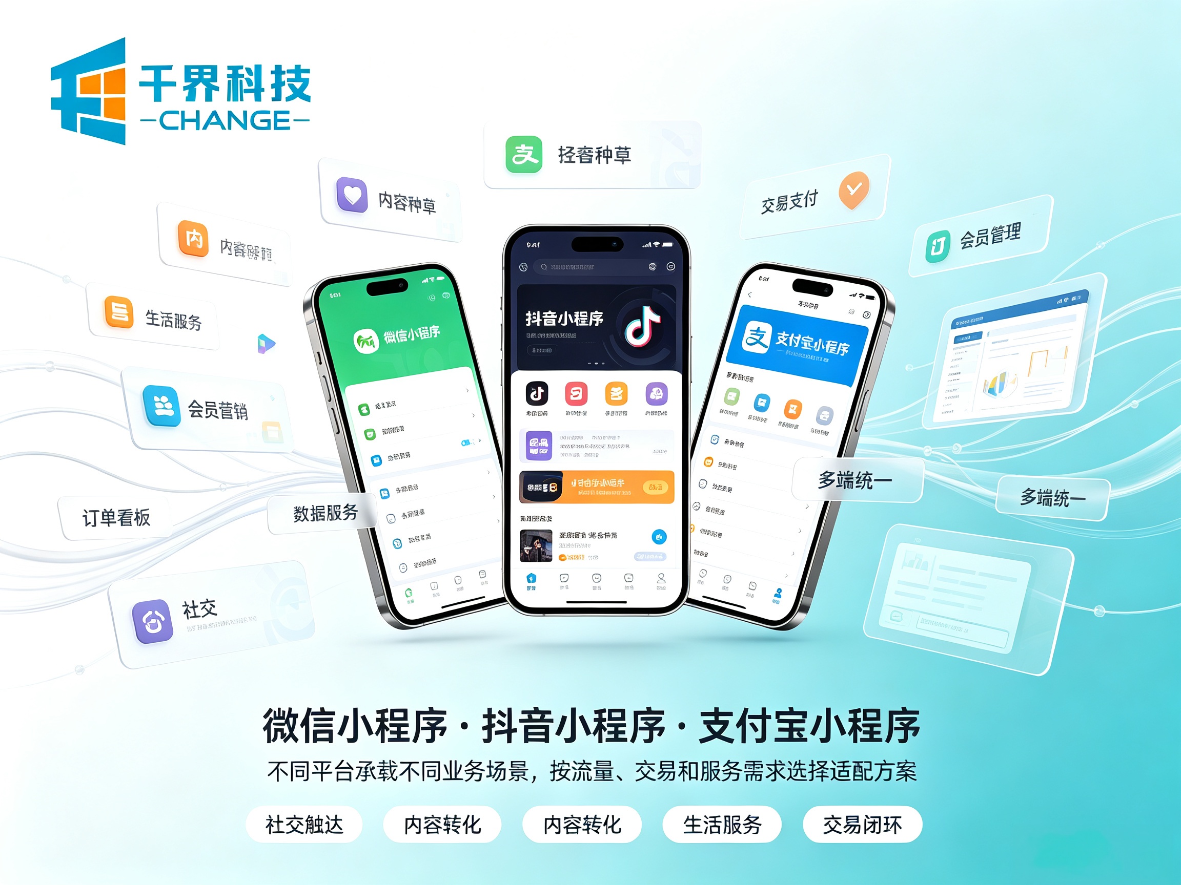 做小程序，微信、抖音、支付宝三个平台是否需要独立开发？