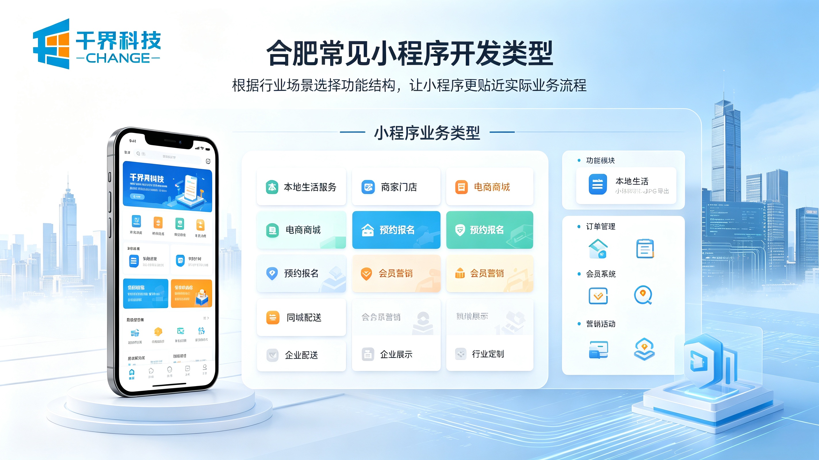 小程序开发类型