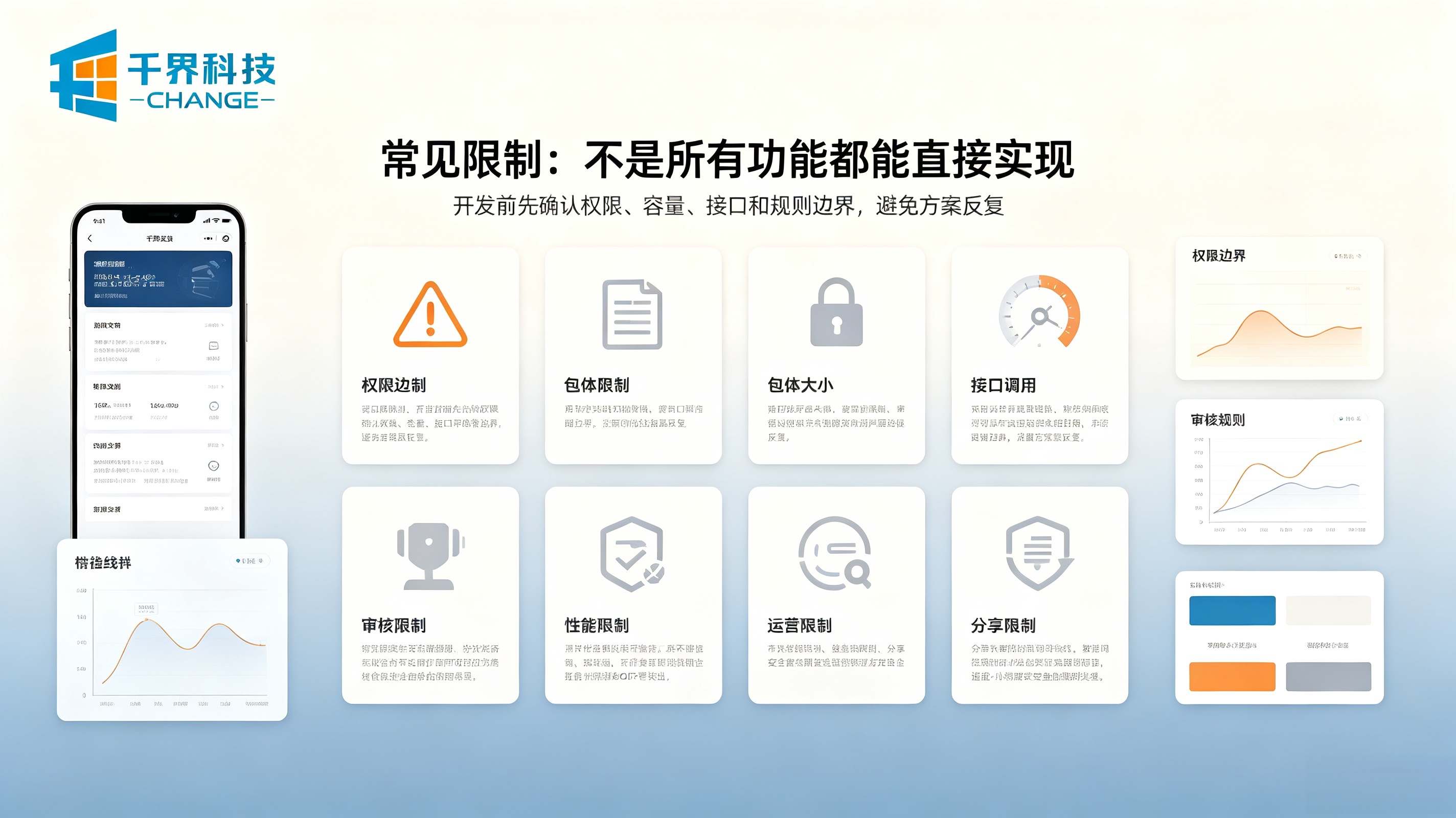 小程序开发常见限制