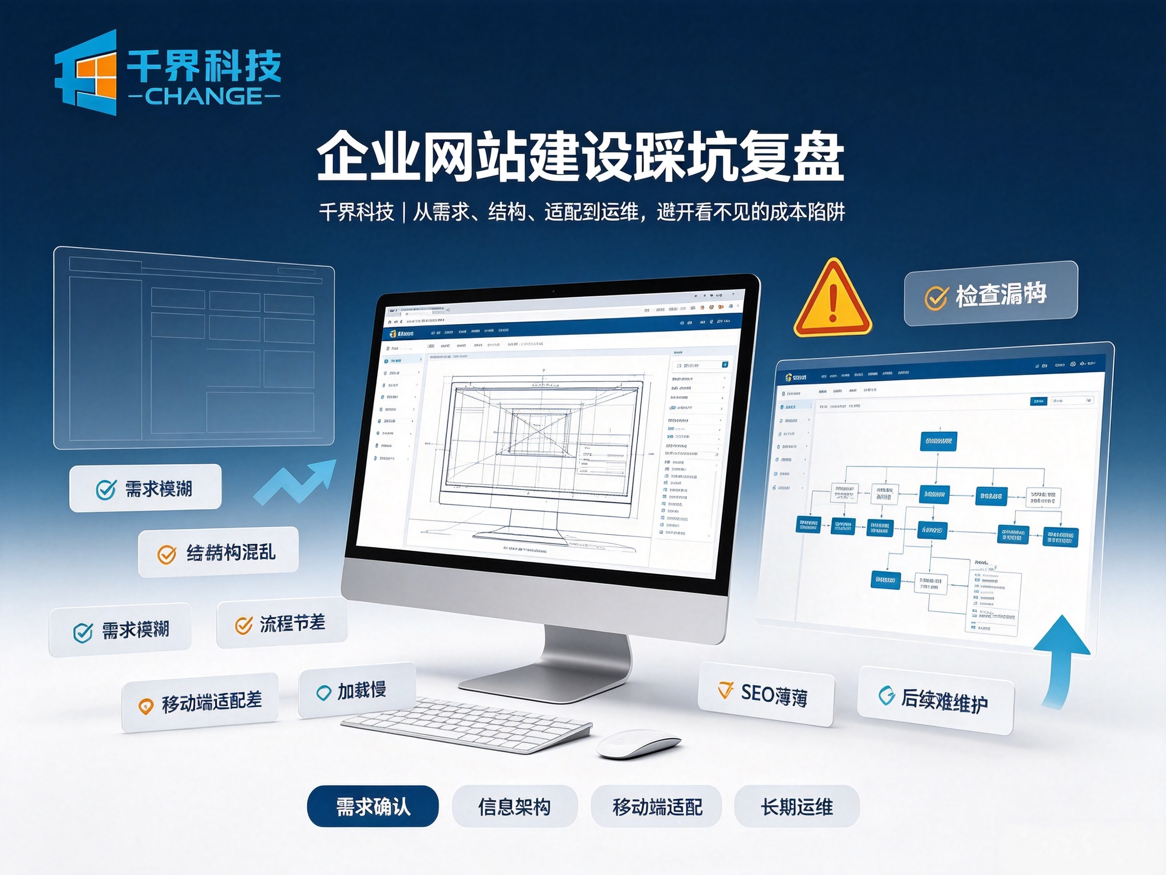 合肥企业网站建设踩坑复盘：10 个常见错误，帮你省下上万成本