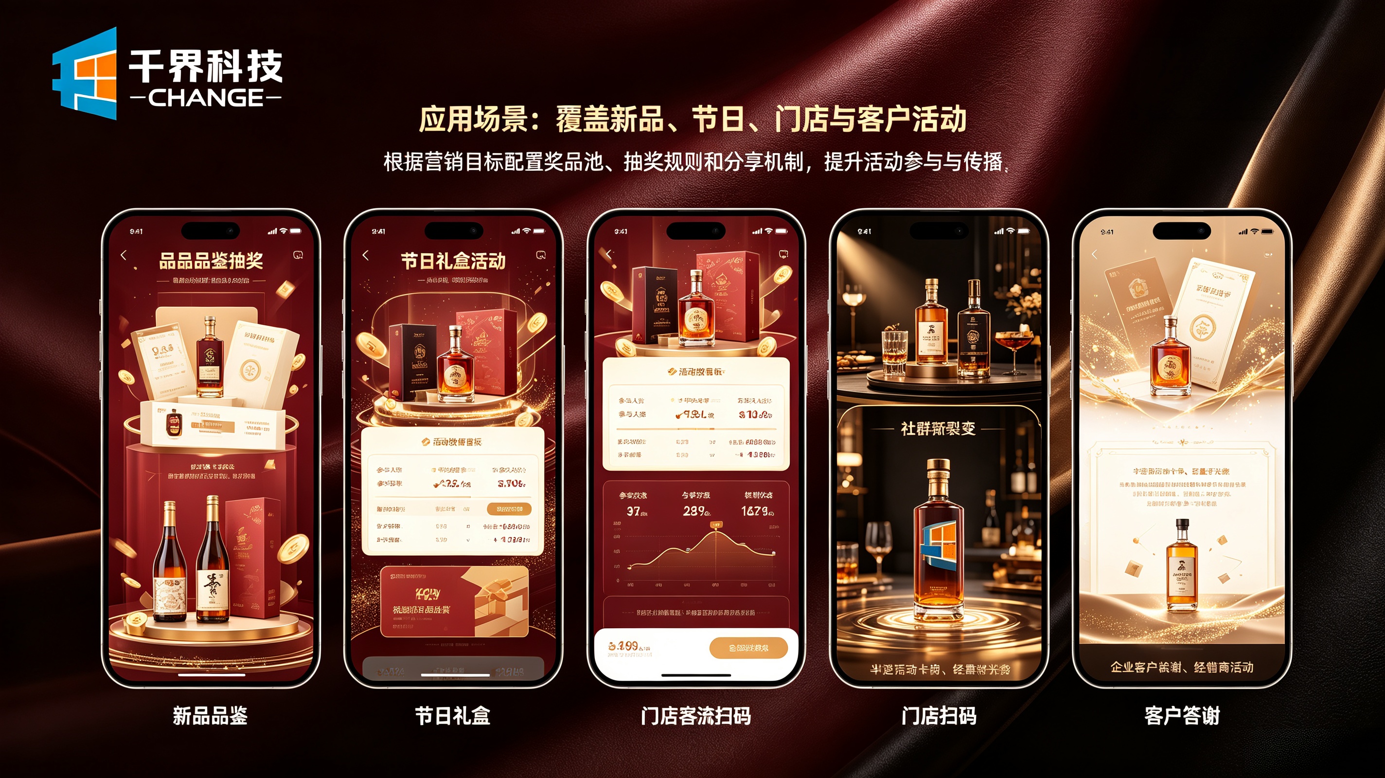 酒水抽奖小程序应用场景