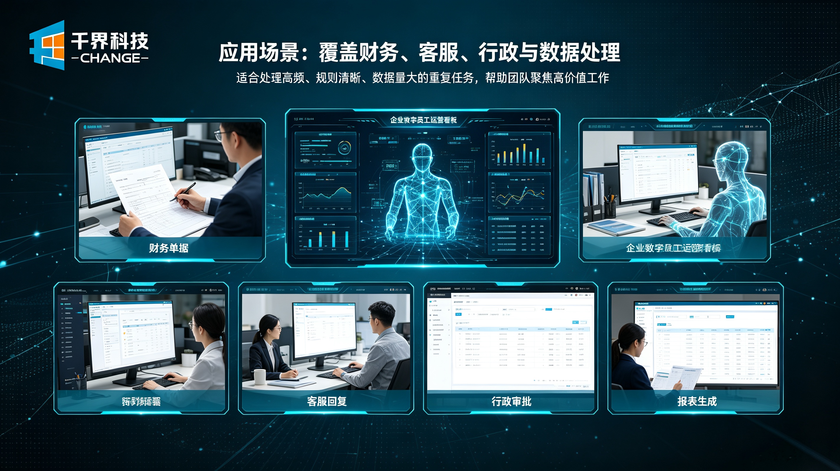 企业AI 智能数字员工应用场景