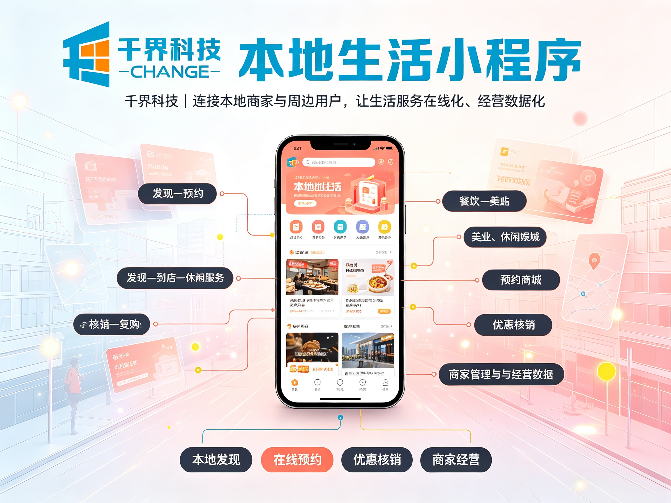 本地生活小程序竞争加剧，到店、预约、核销一体化成刚需