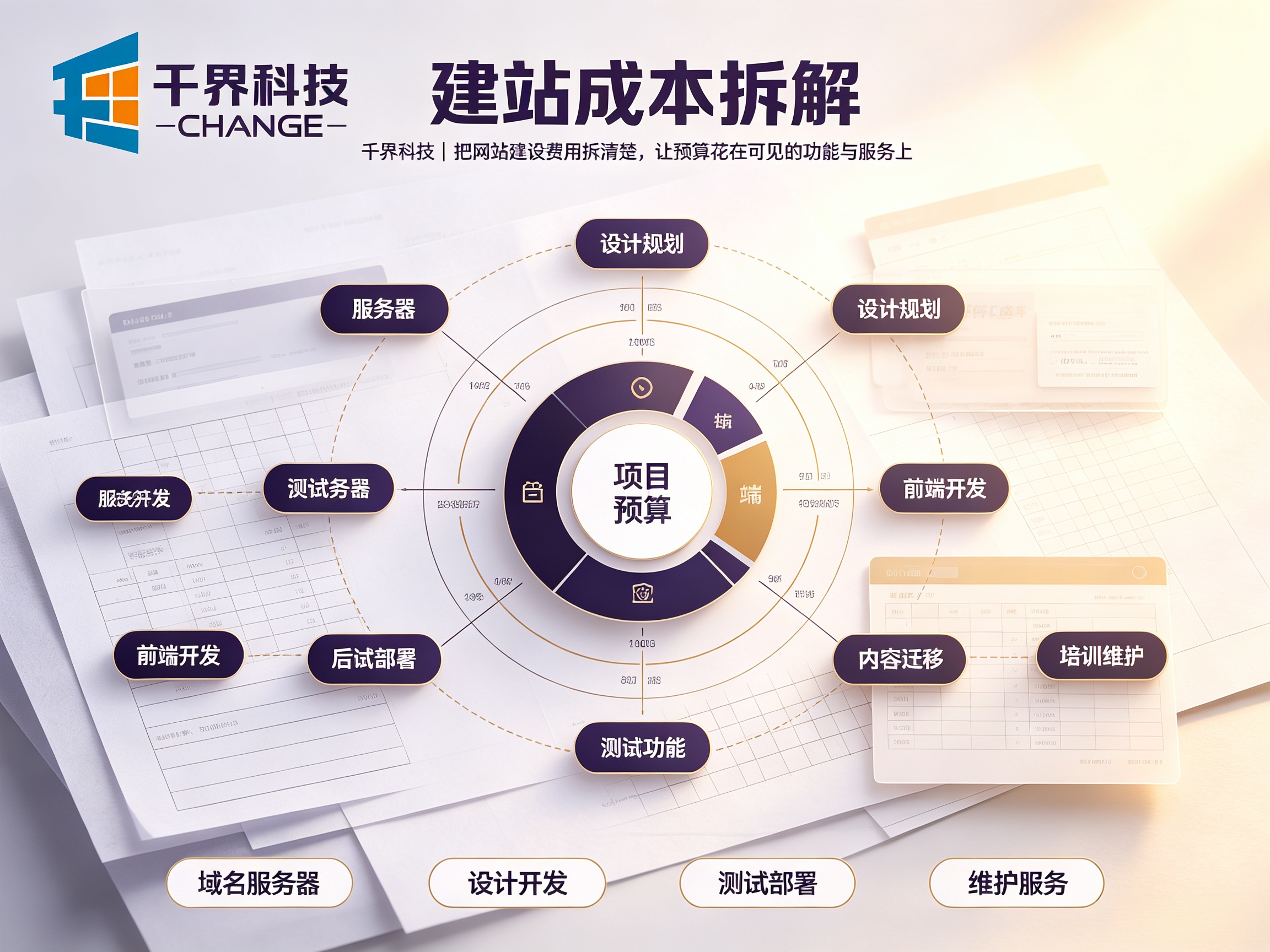 合肥建站成本拆解：域名、服务器、开发费用到底花在哪里