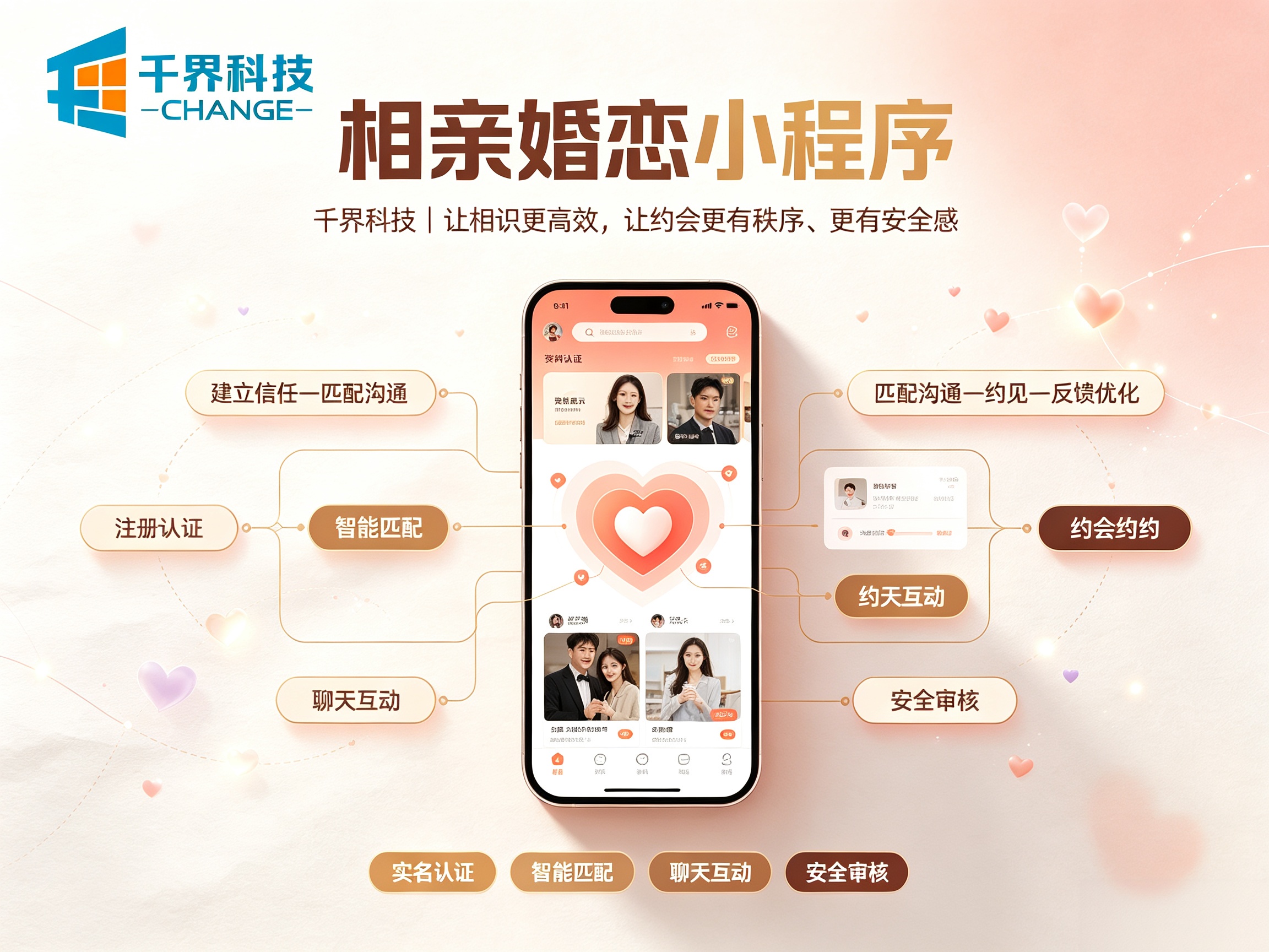 相亲婚恋小程序怎么做？如何搭建靠谱的同城交友报名平台