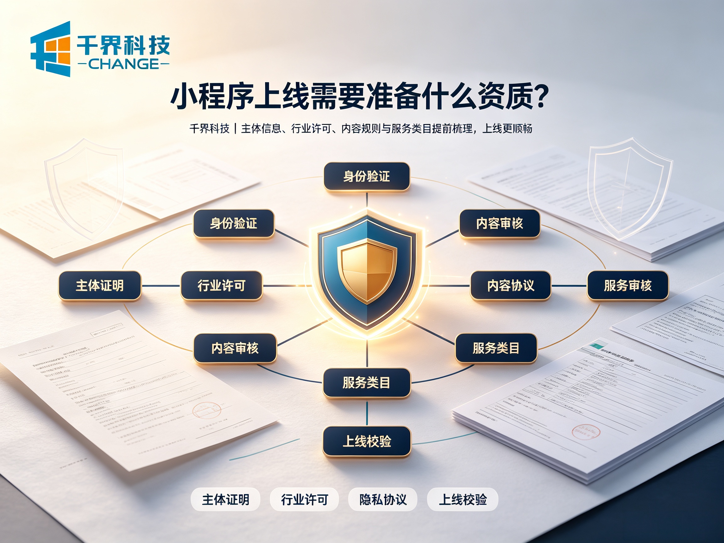 小程序上线需要准备什么资质？哪些行业要办理专项许可？