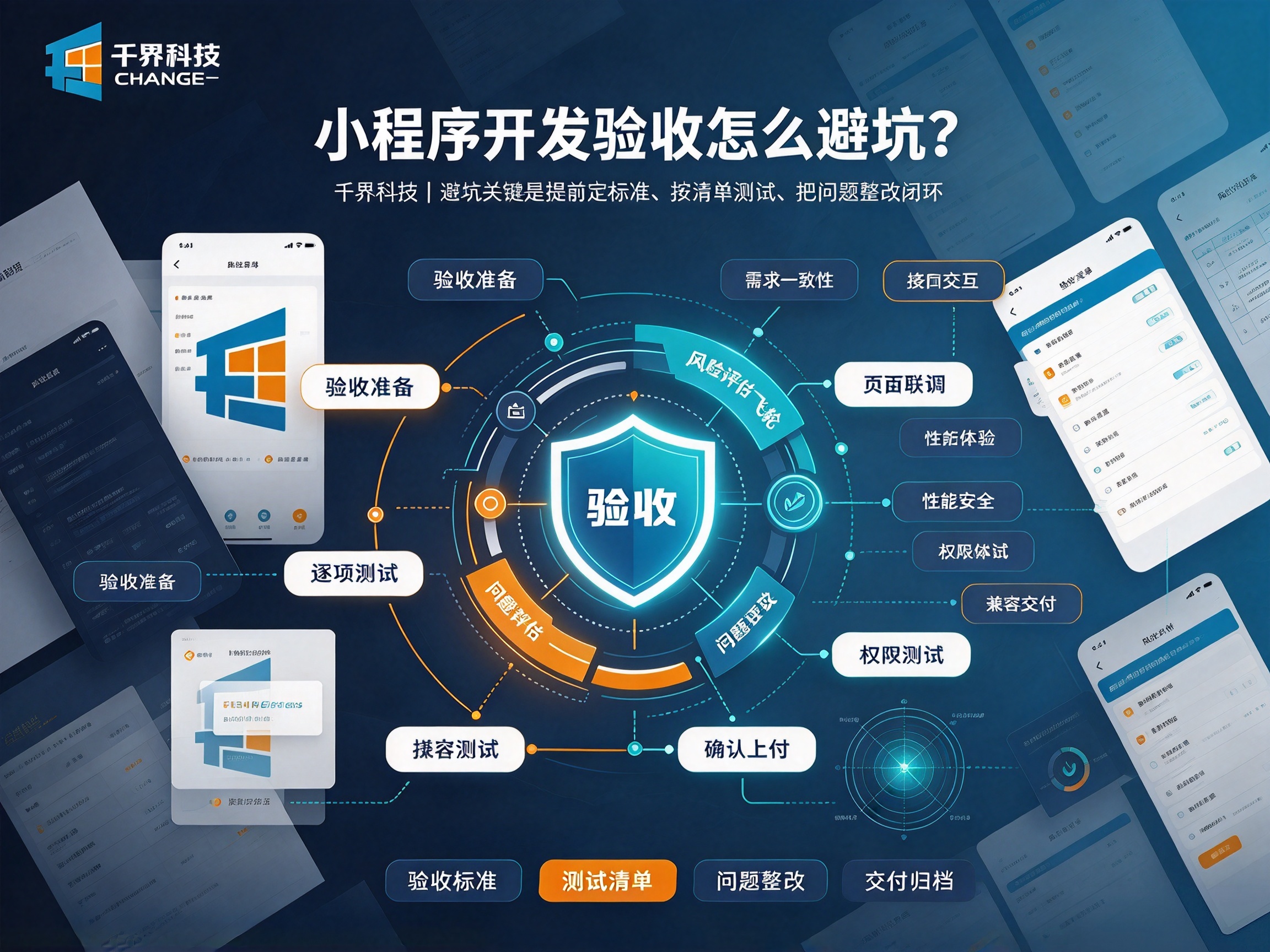 小程序开发验收怎么避坑？这份验收清单，减少上线纠纷