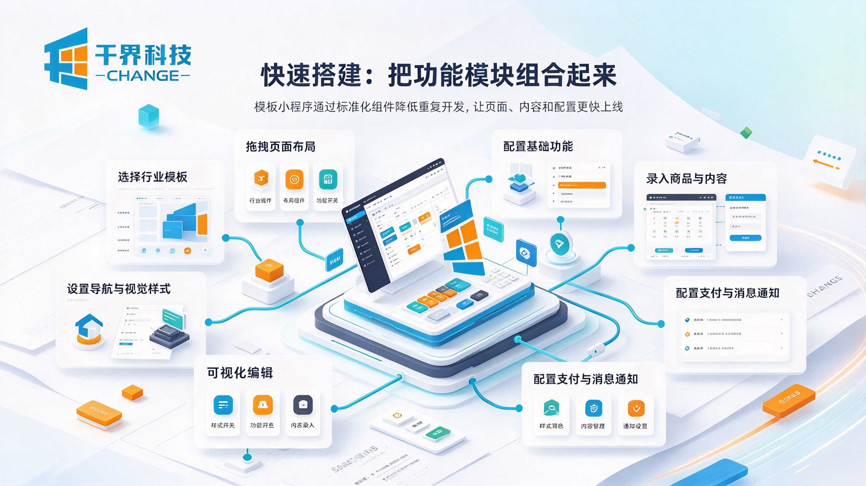 模板小程序快速搭建