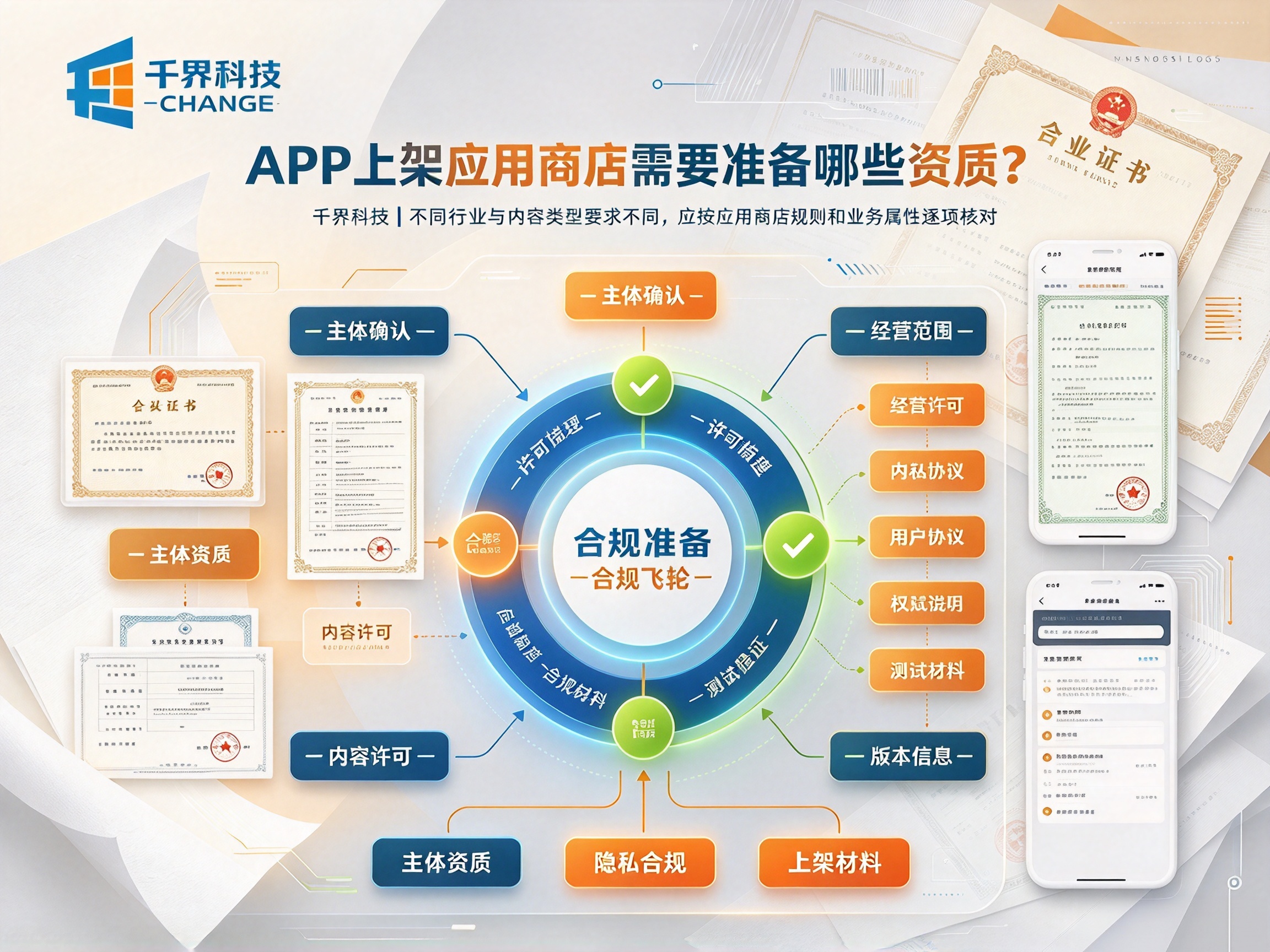 合肥企业开发 APP，需要准备哪些资质才能上架应用商店？